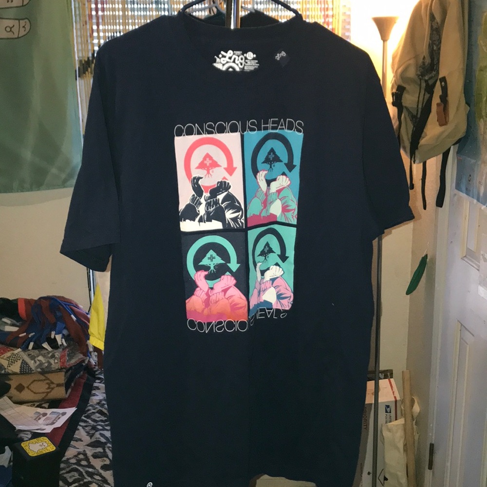 LRG conscious heads shirt
